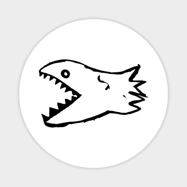 sharks Magnet by xam